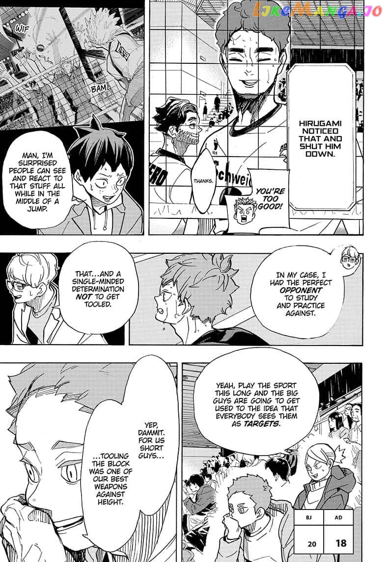 Haikyuu!!, Chapter 393 image 08